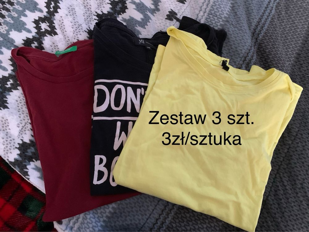 Tshirty koszulki sinsay reserved benetton