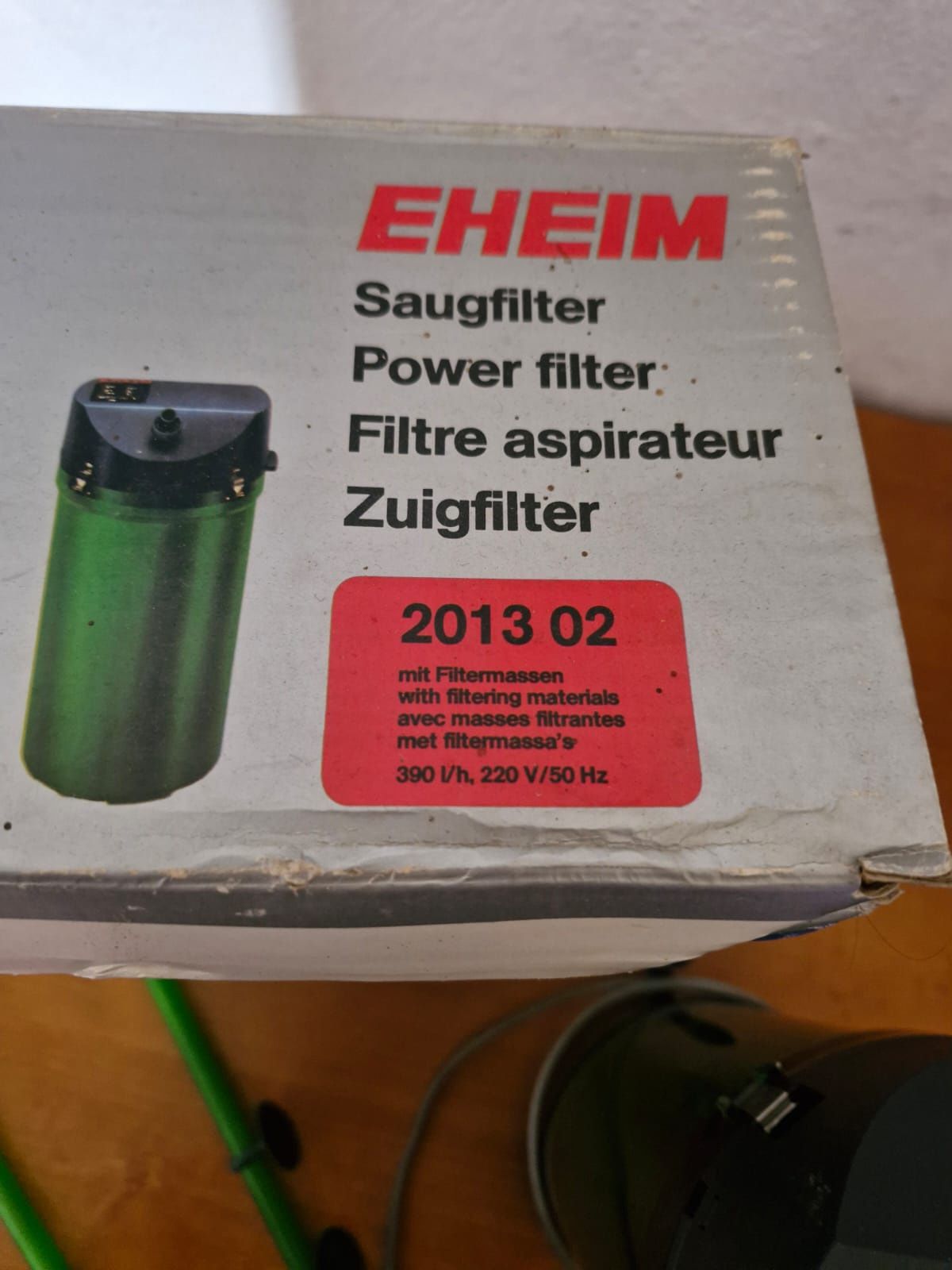 Filtro para aquário 390L/h