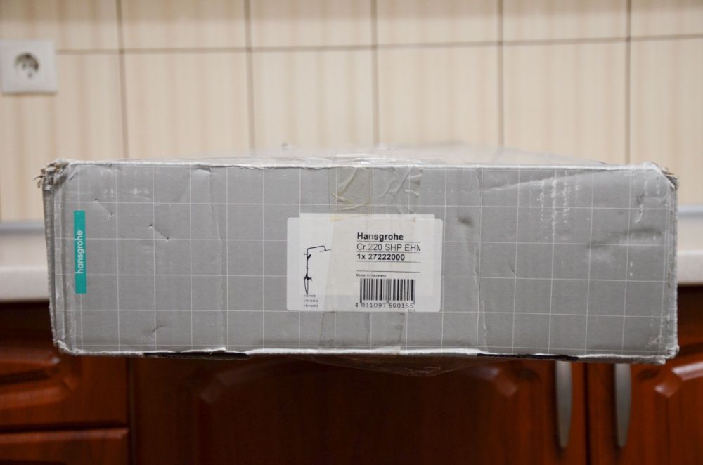 Душевая система Hansgrohe Croma 220 Showerpipe (27222000)