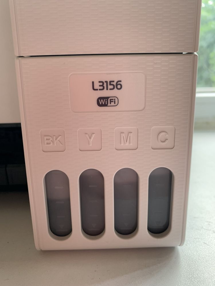 Струменевий принтер Epson L3156 кольоровий з підключенням до Wi-Fi