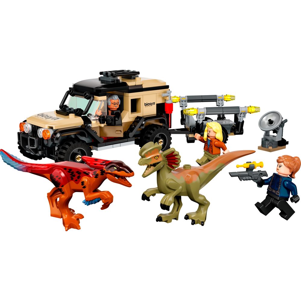 LEGO Jurassic World Перевезення пірораптора та дилофо (76951) Лего