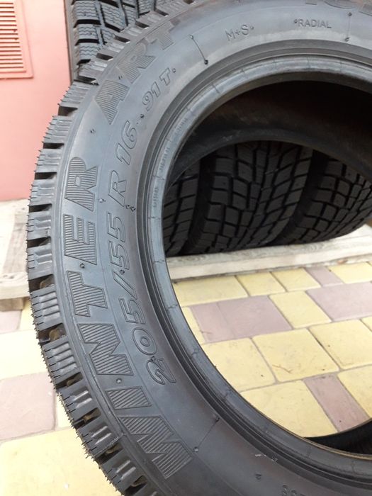 Зима 205/55/16 . Нова резина 25 рік. Шини r16. Протектор 10 мм