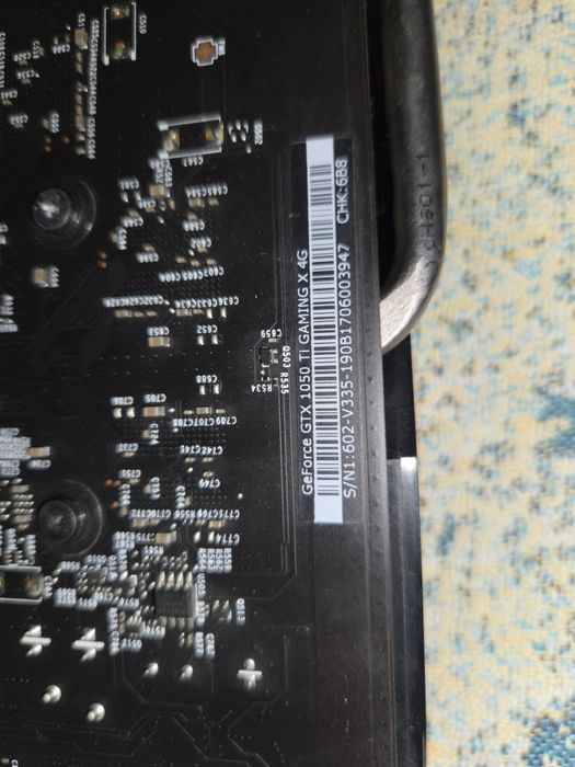 Відеокарта Msi gtx 1050Ti 4Gb Gaming