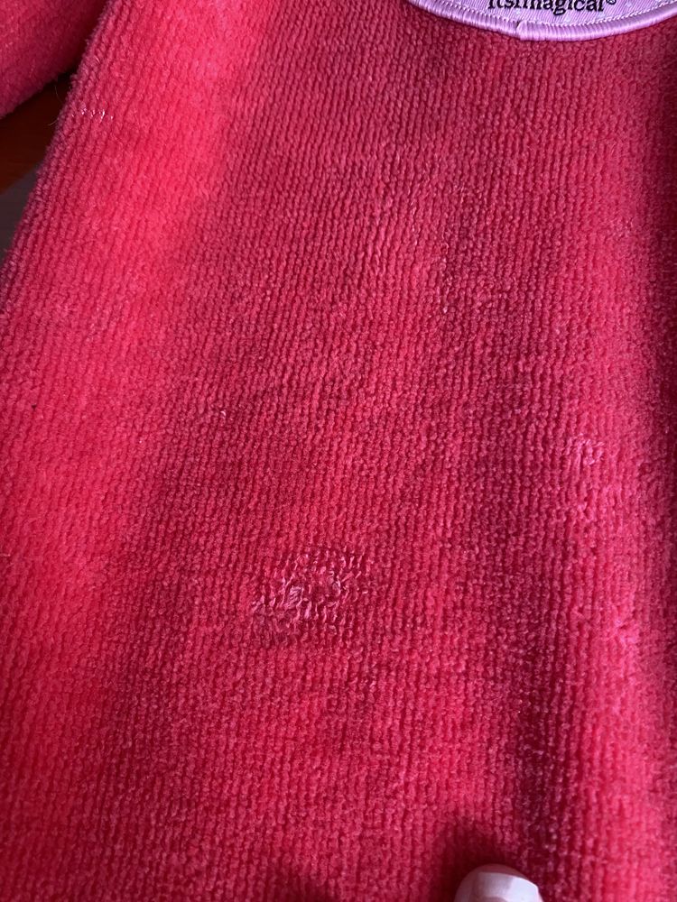 Robe imaginarium manga comprida vermelho com doces 4/5 anos