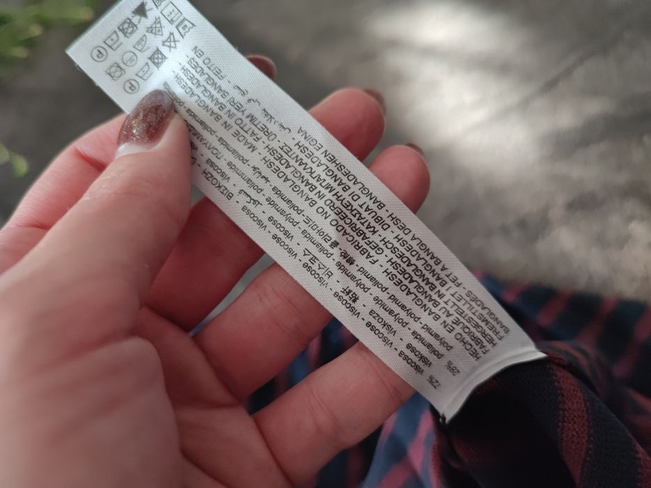 Golf w paski ZARA rozm. S 72% wiskoza