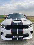 Dodge Durango HELLCAT Corsa Wydech 820 koni Full biała perła 4x4 gruby wiór