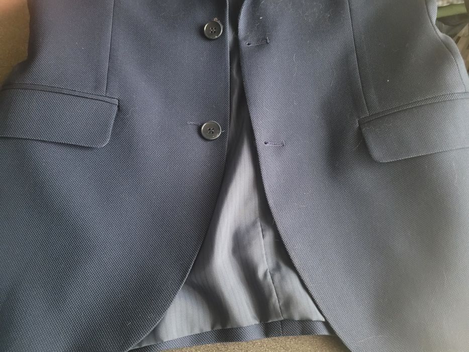 Garnitur młodzieżowy, ciemno-niebieski, rozm. 170/46/82