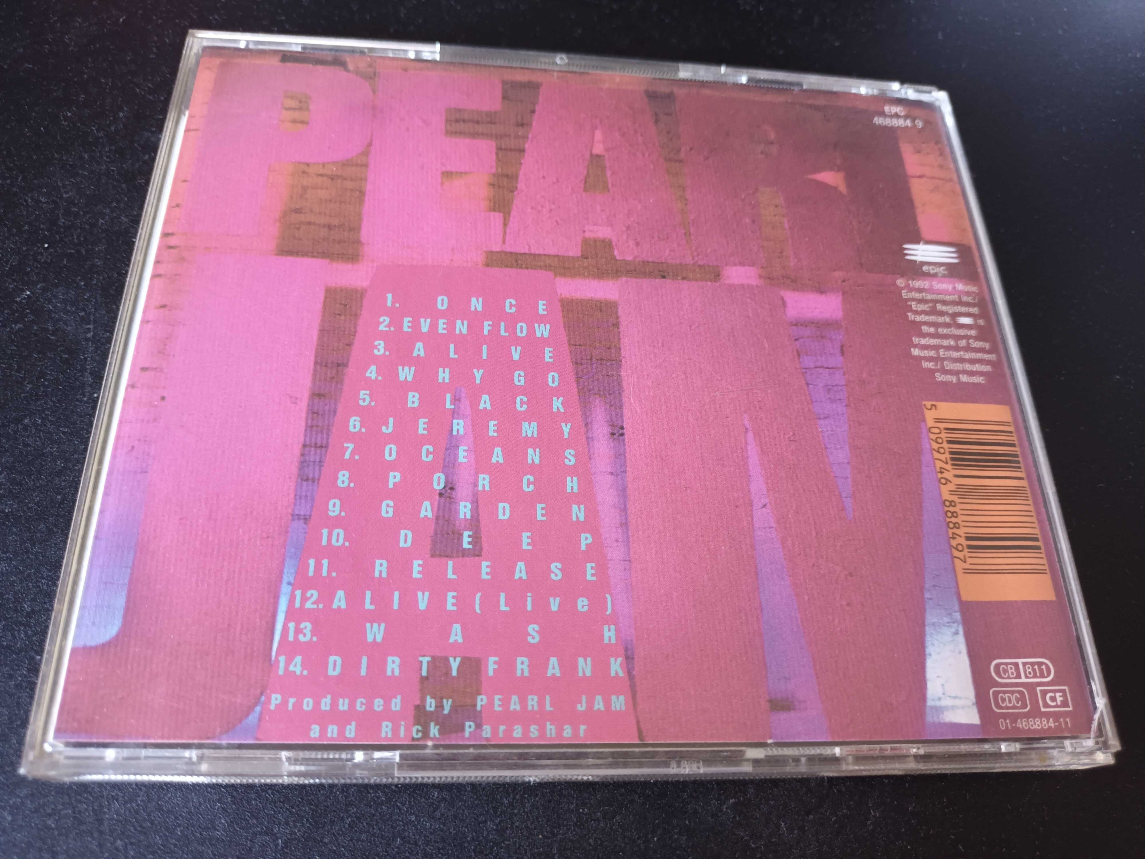 Pearl Jam - Ten (1992) European Version + 3 Canções