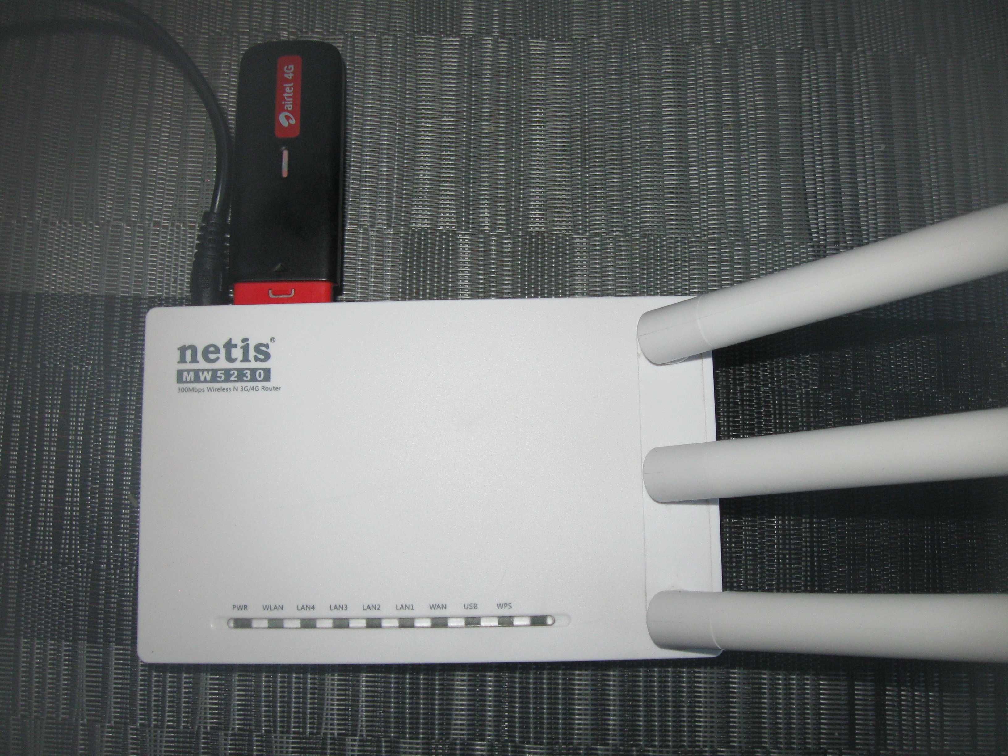 Готовый Комплект  wifi роутер netis mw5230+4g модем
