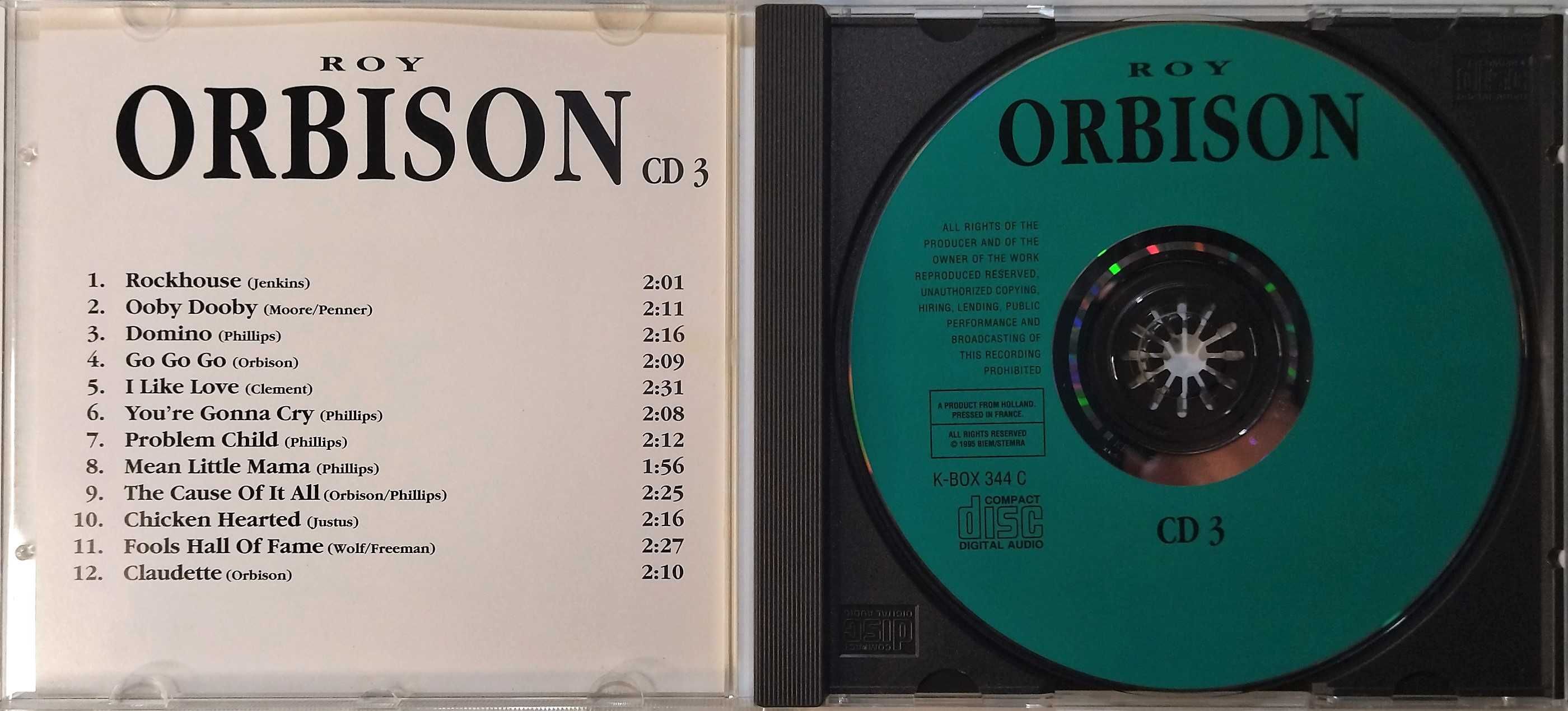 Roy Orbison - 3 CDs