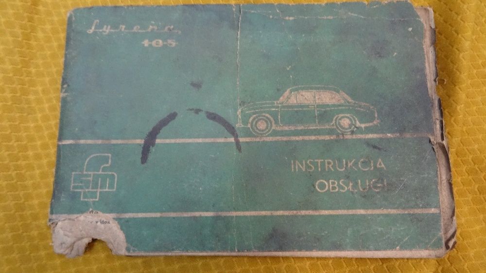 Syrena 105 Instrukcja Obsługi oryginał