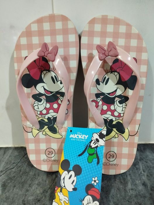 Chinelos Minnie Novos do El Corte Inglês - Tam. 29