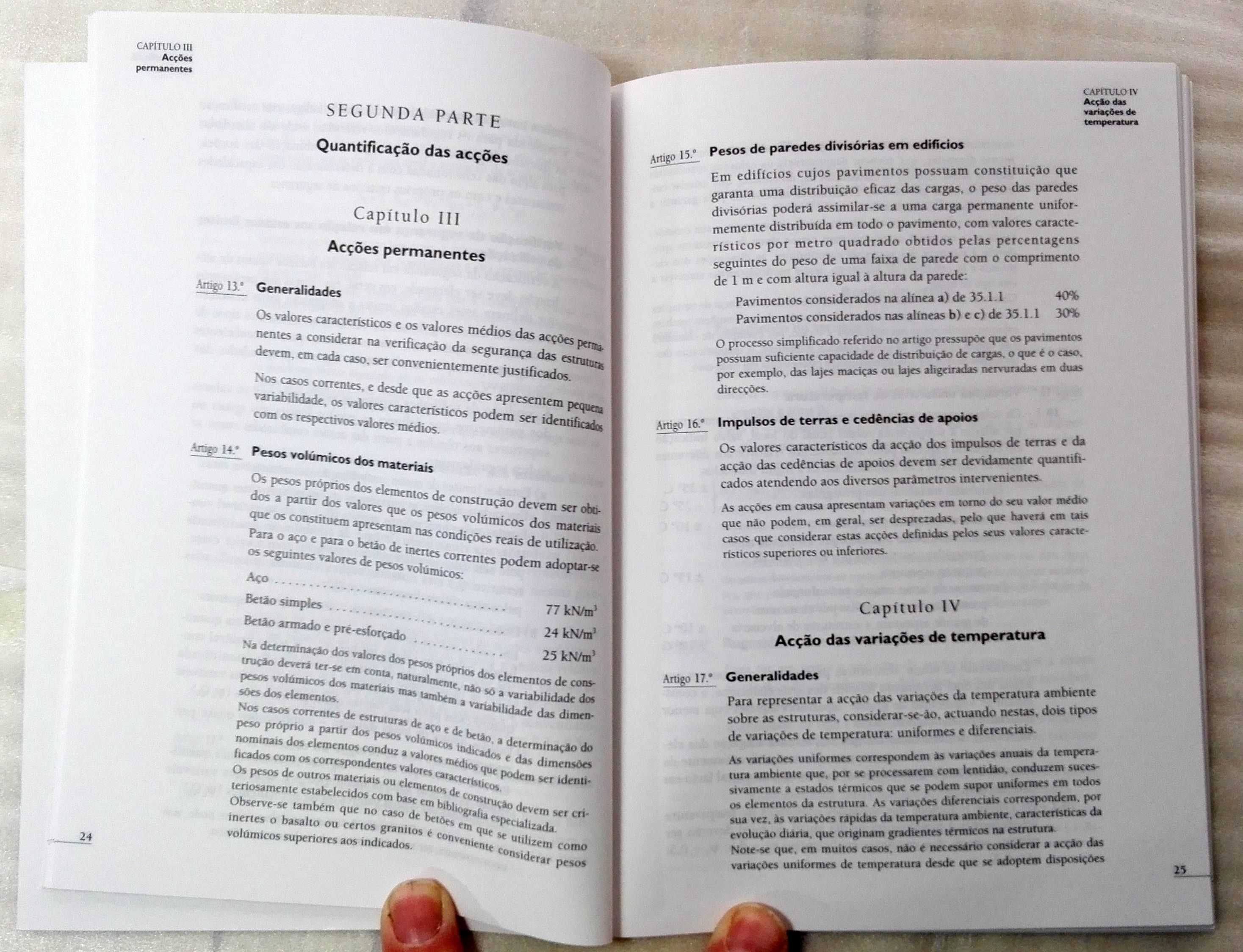 Livro Regulamento Segurança e Acções p Estruturas Edificios e Pontes