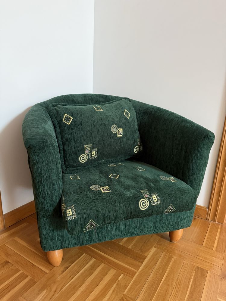 Forele zielone na nogach
