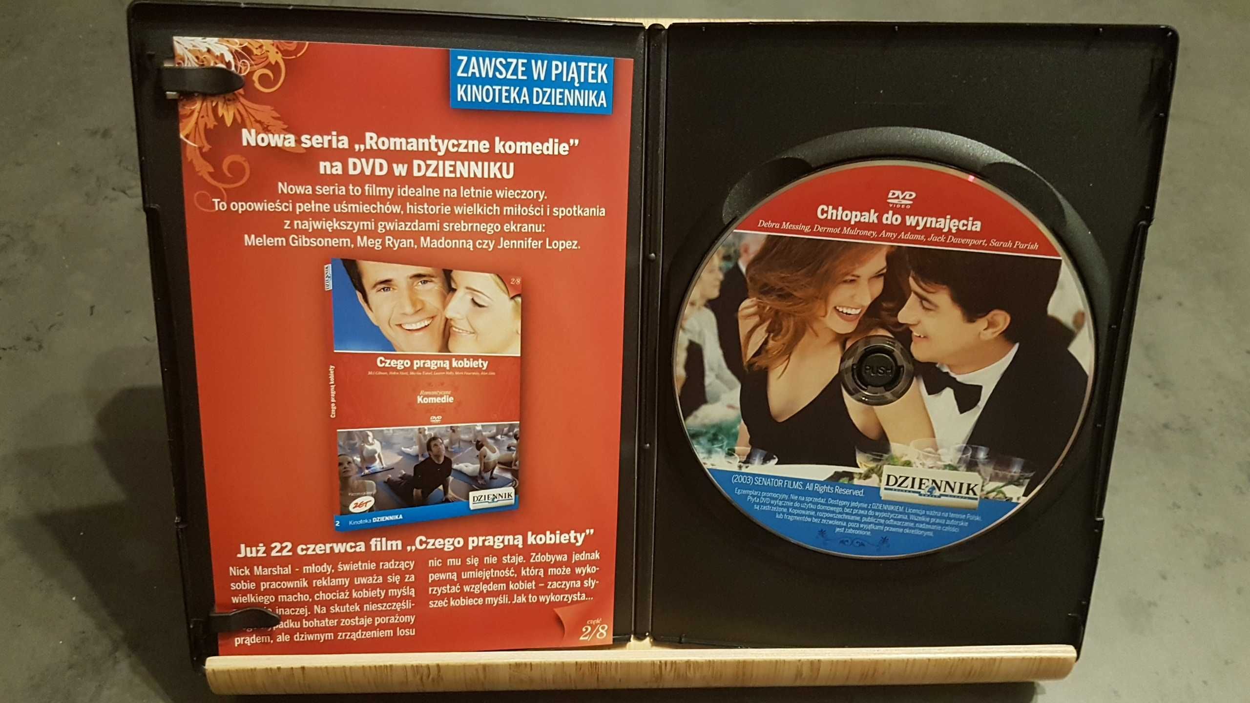 Film DVD Chłopak do wynajęcia Kinoteka Dziennika