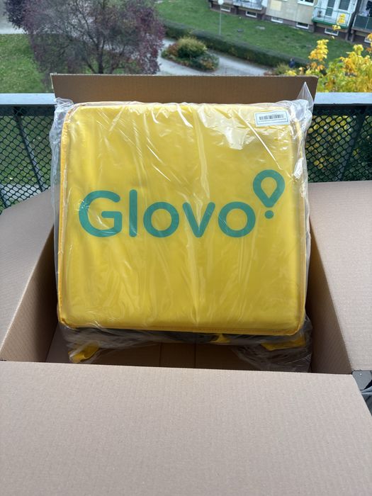 Plecak, torba termiczna Glovo