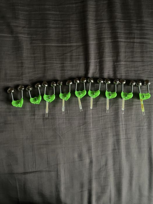 dzwoneczki wędkarski plus świetliki