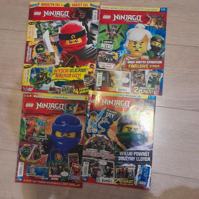 Lego Ninjago Gazetki 27 sztuk