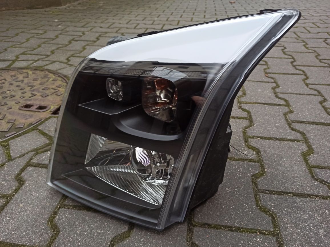 Transit MK7 biled bi-led reflektory retrofit regeneracja nie Xenon h4