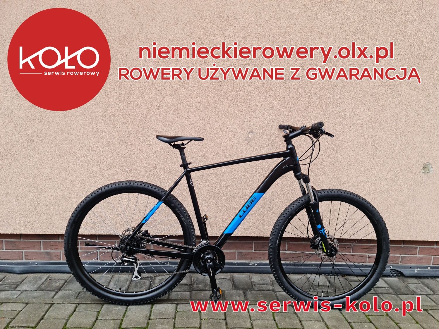 Rower górski MTB CUBE koła 29 SHIMANO ACER aluminium okazja rabat