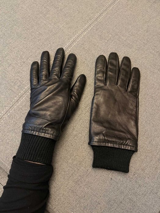 Howard London ELLA rękawiczki skórzane z wełnianą podszewką ściągacz