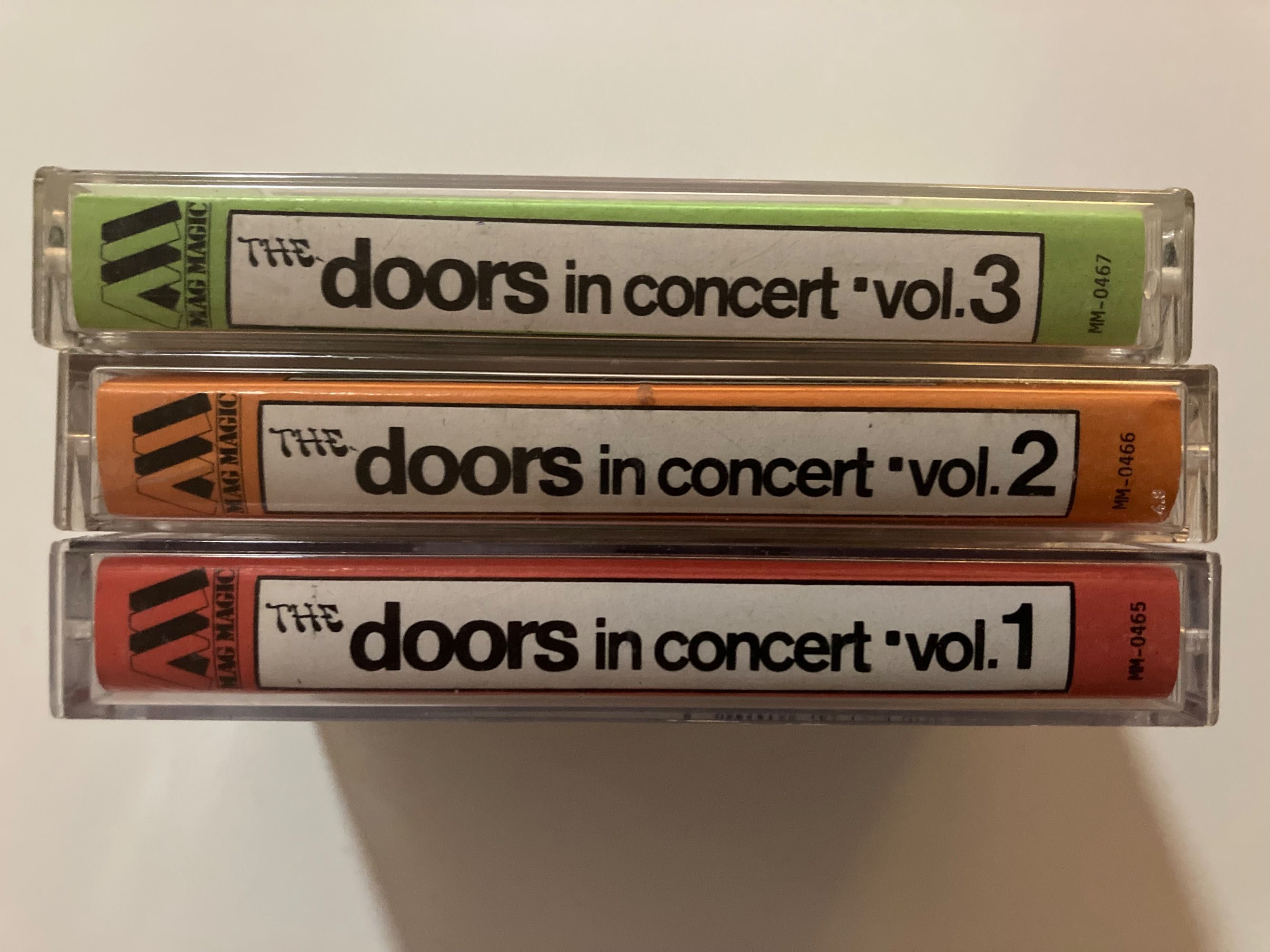 The Doors - In Concert, kaseta x3