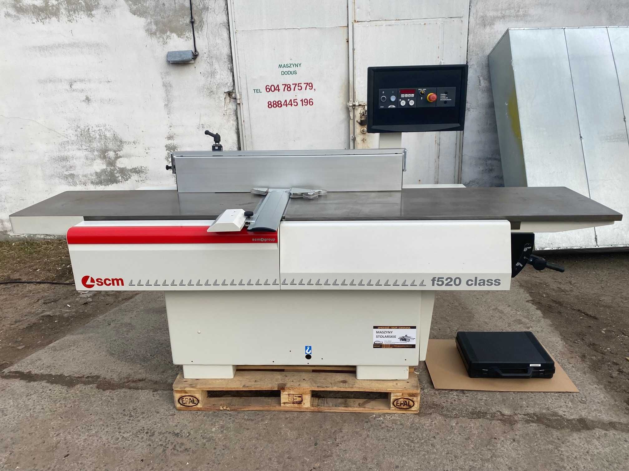 Strugarka wyrówniarka SCM F520 CLASS nówka !