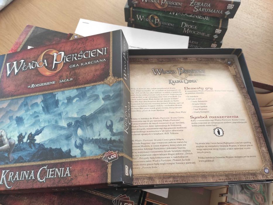 Władca Pierścieni LCG + dodatki (Saga, Khazad-Dum)