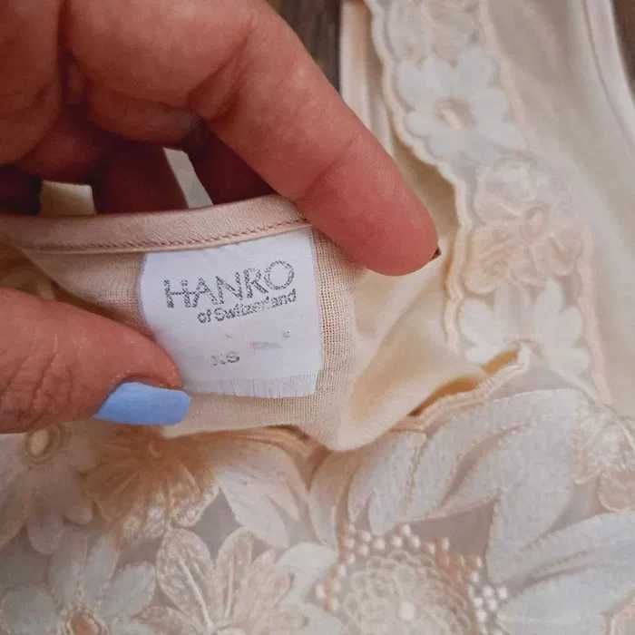 Шикарна білизняна майка HANRO, Швейцарія, шовк і вовна, розмір XS-S.