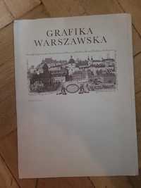 Grafika warszawska - 7 sygnowanych grafik w teczce