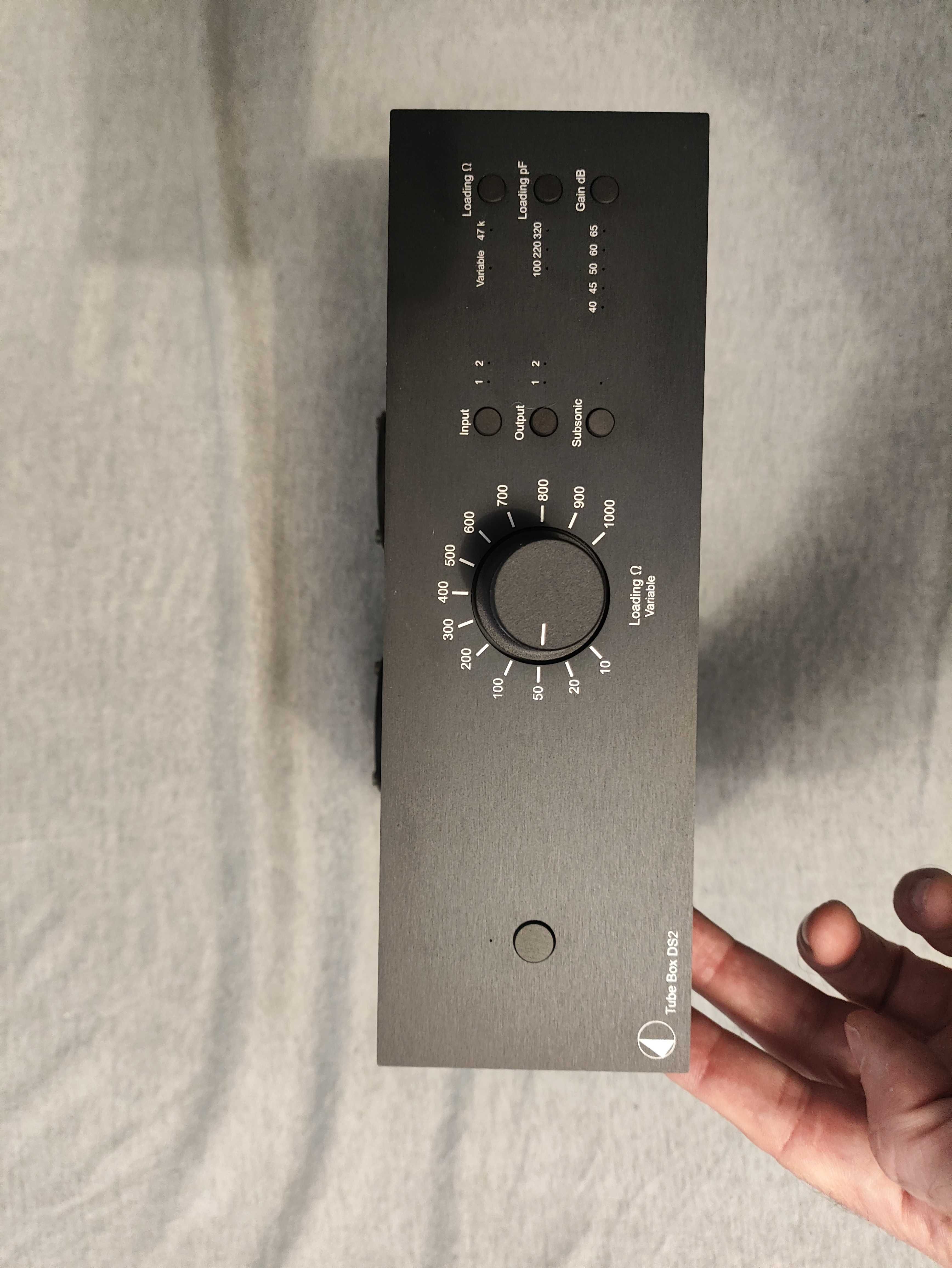 Lampowy przedwzmacniacz gramofonowy Pro-ject Tube Box DS2