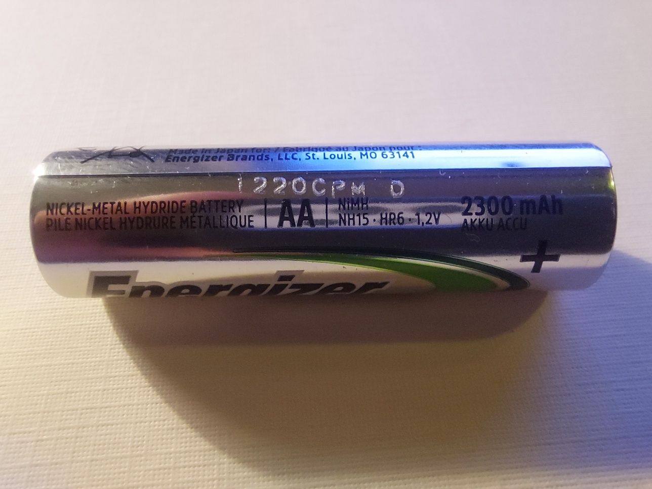 Akumulatory NiMH Energizer AA (R6) 2300mAh 1.2 V / 4 szt.