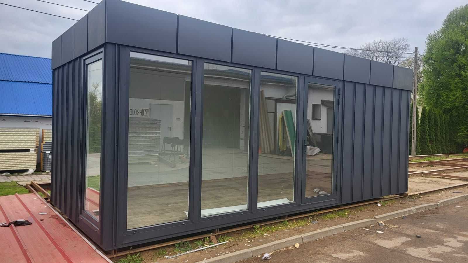 Pawilon / kontener - biurowy / handlowy 3 X 6 - 100% PIR