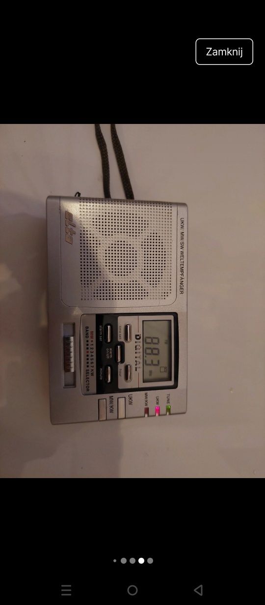 Sprzedam przenośne radio elta