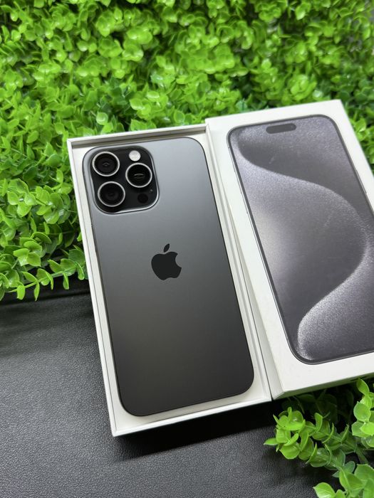 iPhone 15 Pro Max, 256Gb, Black Titanium(Neverlock) Айфон 15 ПМ, #8820