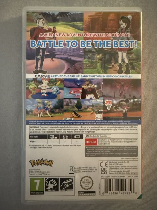 Pokemon Sword na Nintendo Switch