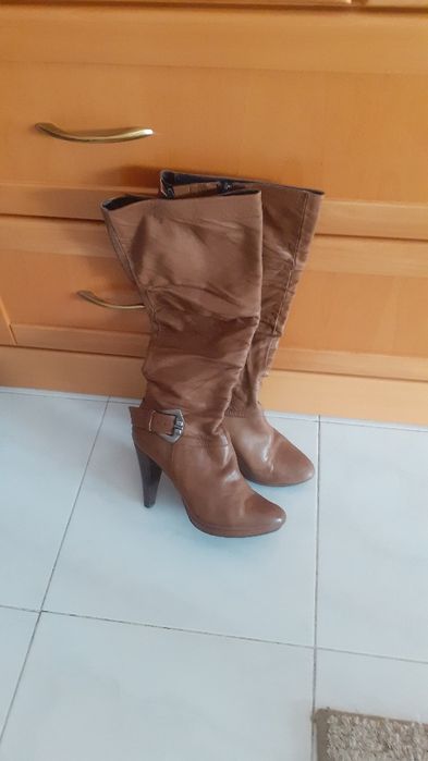 Botas Camel Cano Alto ( Foreva)