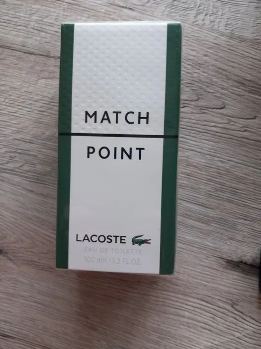 Lacoste Match Point 100ml EDT ZAFOLIOWANE perfumy męskie