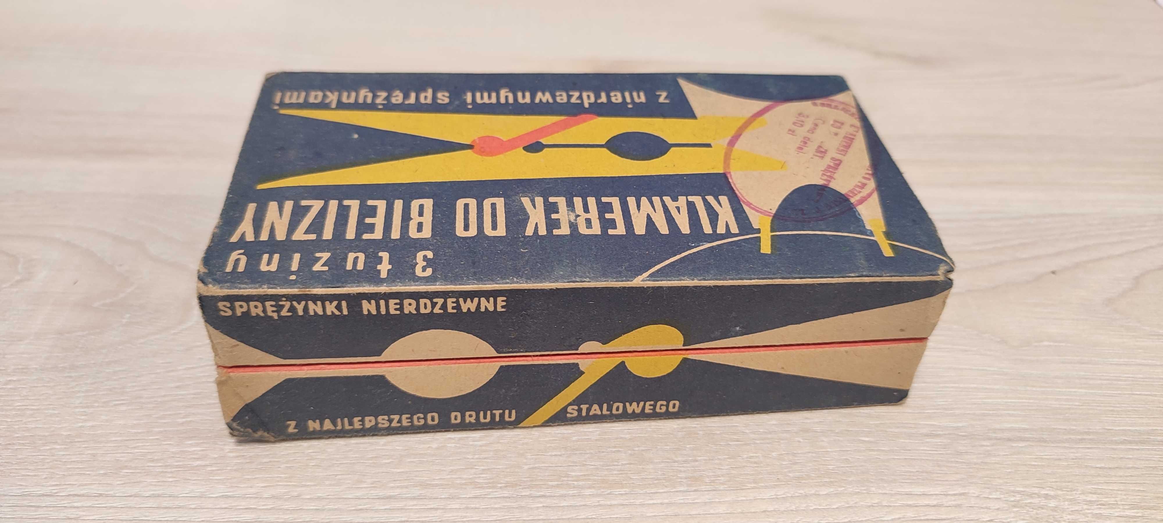 3 tuziny Klamerek do bielizny w opakowaniu -2 opakowania czasy PRL-u