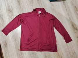 Sportowa bluza z kieszeniami zapinana na zamek - trening jogging - XL