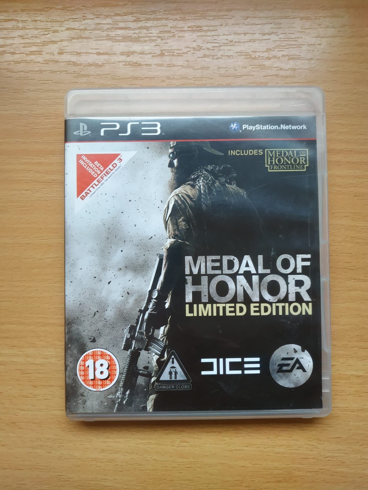 Medal of Honor limited edition na PS3, stan bdb, możliwa wysyłka