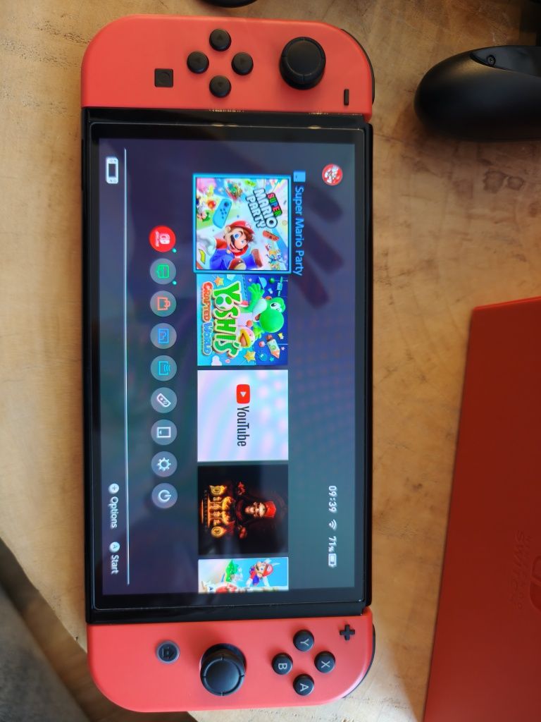 Gwarancja do 03/2026 Switch OLED Mario Red Edition