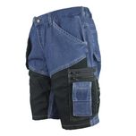 SPODENKI Robocze Jeans WYTRZYMAŁE męskie Monterskie rozmiar 46