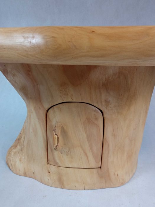 Stolik kawowy drewniany Premium Barek Góralski Unikat SCHOWEK W PNIU