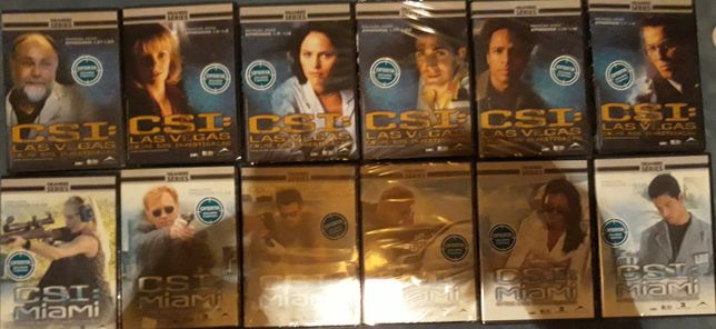 DVD CSI Miami e Las Vegas Temporada 1 (ainda embalado)