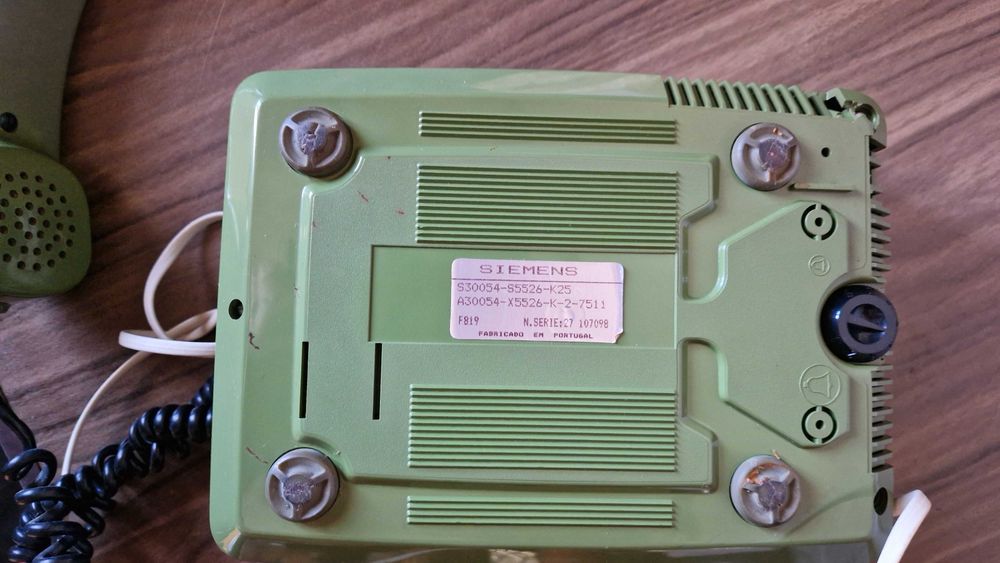 TELEFONE SIEMENS Antigo Verde (Vintage)
