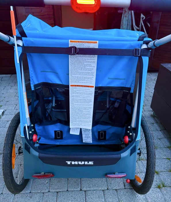 Przyczepka rowerowa Thule coaster XT - 2 osobowa , wysyłka