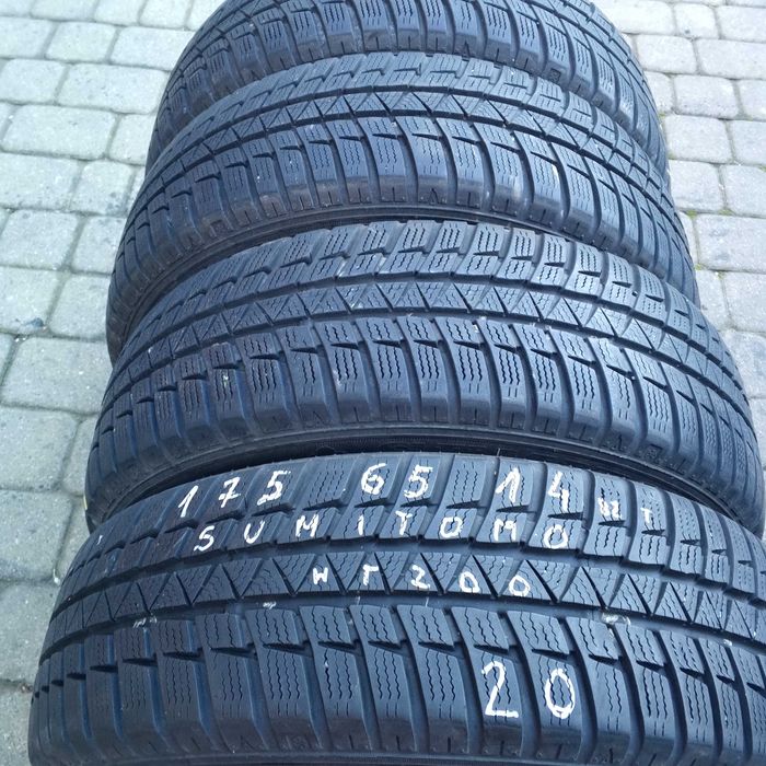 opony jak NOWE 4 szt. 175/65/14 Sumito 2020 rok