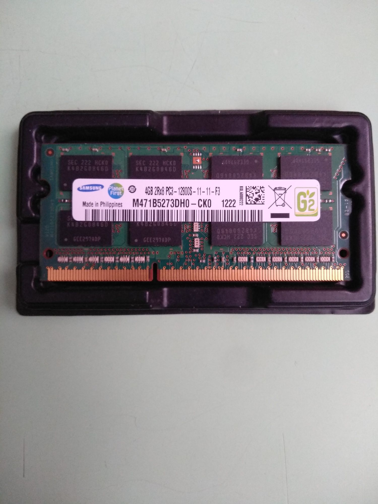 Ddr3 sodimm 4gb Samsung нова.