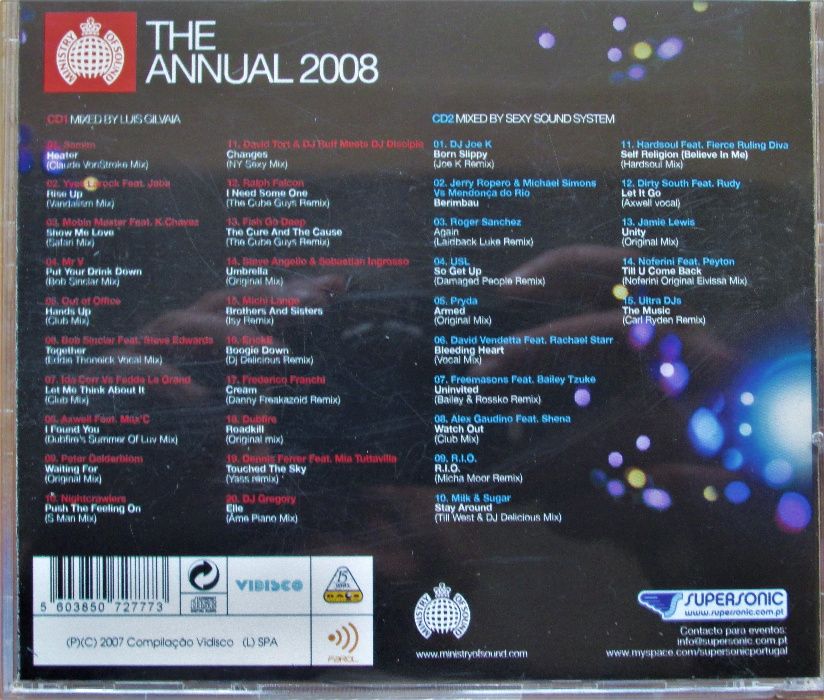CD Duplo - The Annual 2008 - novo